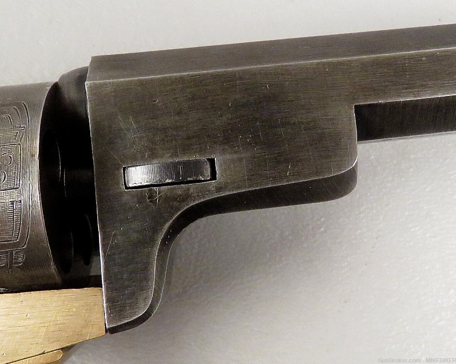 COLT / CVA 1849 Pocket Revolver NO RAMMER Muzzleloader Pistol Reproduction-img-15