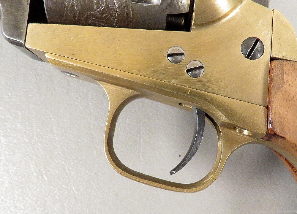 COLT / CVA 1849 Pocket Revolver NO RAMMER Muzzleloader Pistol Reproduction-img-10