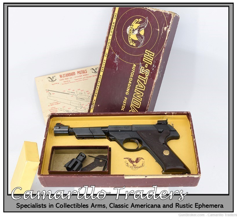 High Standard 102 Supermatic Citation .22 LR w/ Box and Accessories 1959-img-9