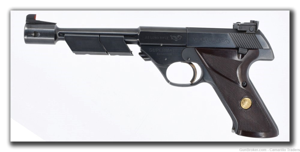 High Standard 102 Supermatic Citation .22 LR w/ Box and Accessories 1959-img-3