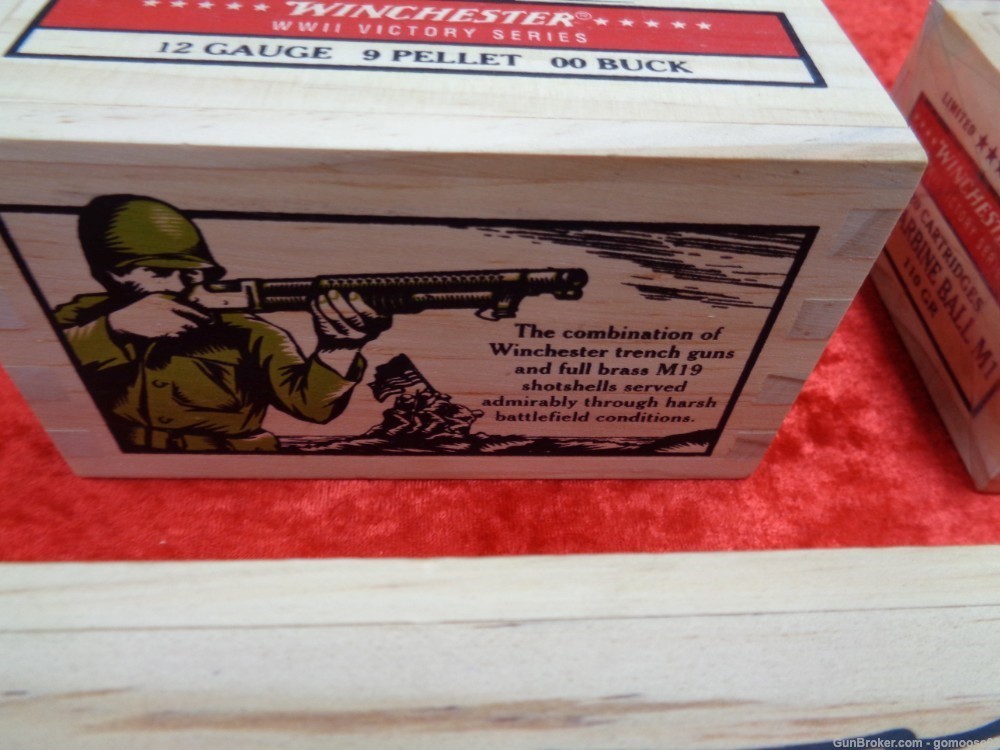 Winchester Victory Series Ammo Boxes M19 1911 M1 Garand SET Limited Edition-img-8