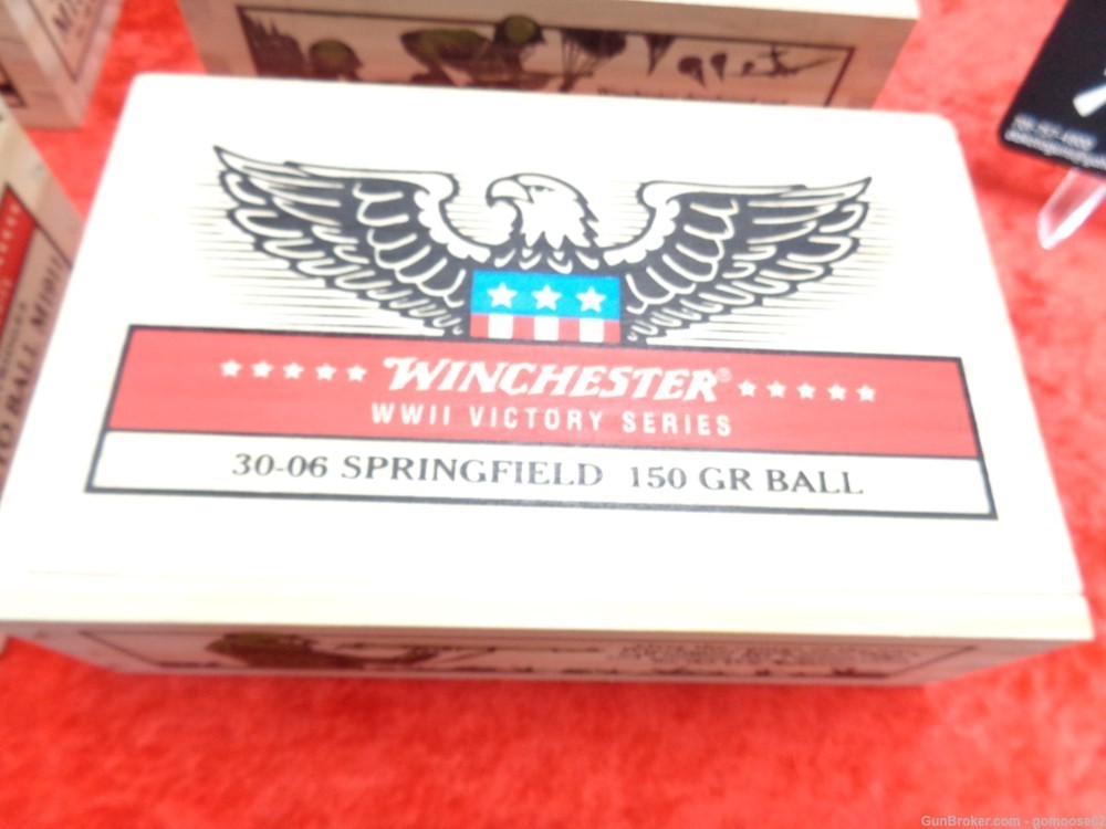 Winchester Victory Series Ammo Boxes M19 1911 M1 Garand SET Limited Edition-img-4