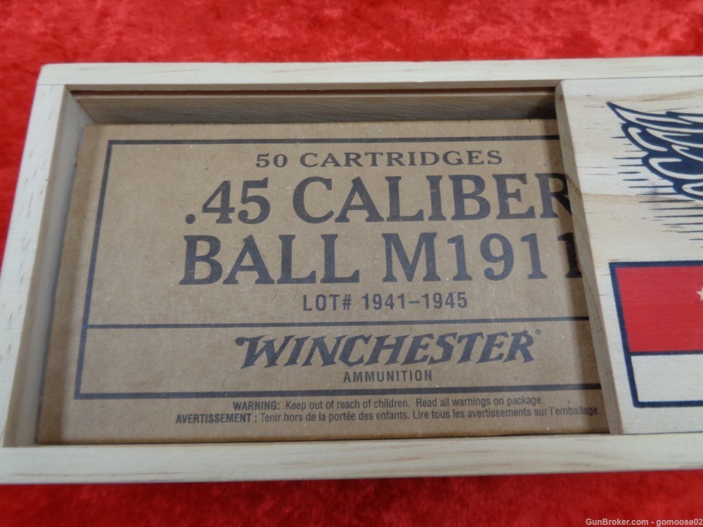 Winchester Victory Series Ammo Boxes M19 1911 M1 Garand SET Limited Edition-img-17
