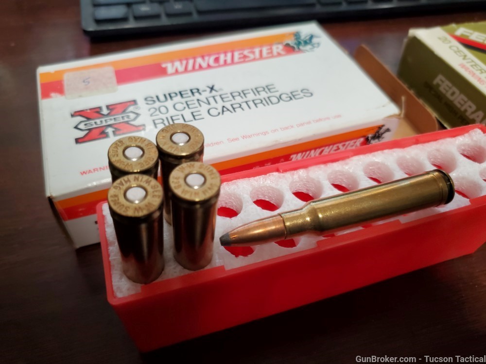 .338 Win Mag Mix Ammo Lot. Winchester, Remington and Federal. 200-250gr-img-2