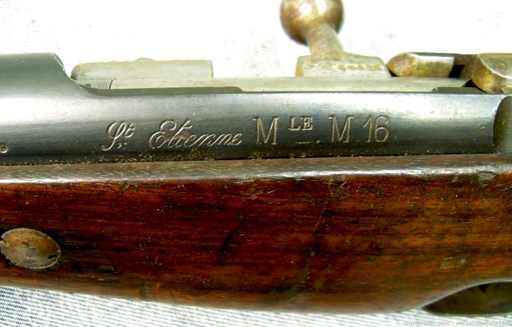FRENCH MLE M16 BERTHIER WWI BAYONET ST ETIENNE V.G. BORE-img-22