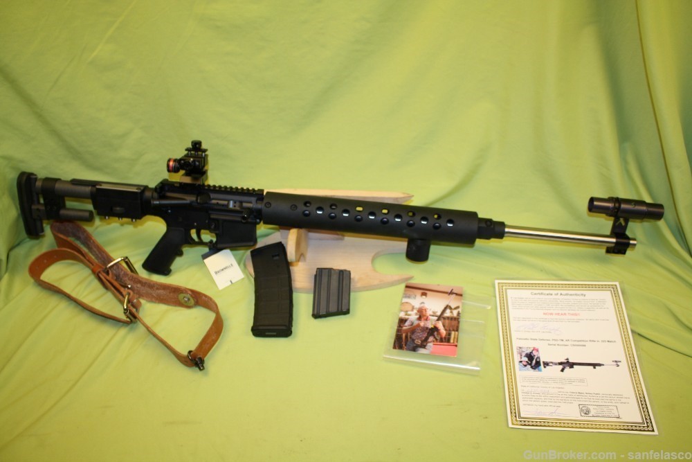 AR rifle custom built for ACTOR  R. LEE ERMEY, with documentation-img-0