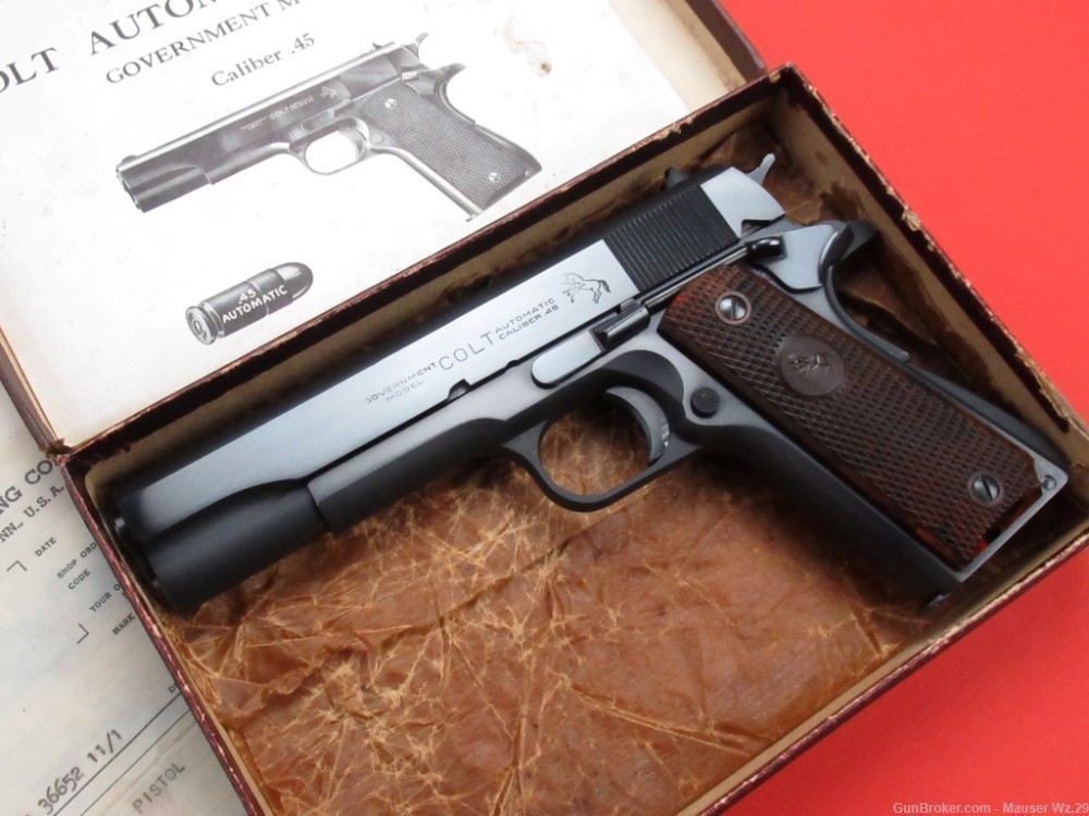 Super Desirable 1949 COLT 1911 Government Automatic .45 ACP , 45 1911a1-img-3