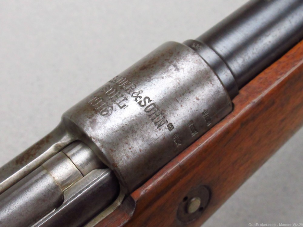 Beautifull 1916 J.P SAUER  WWII German Gewehr 98 rifle 8mm Mauser K98 Gew98-img-42