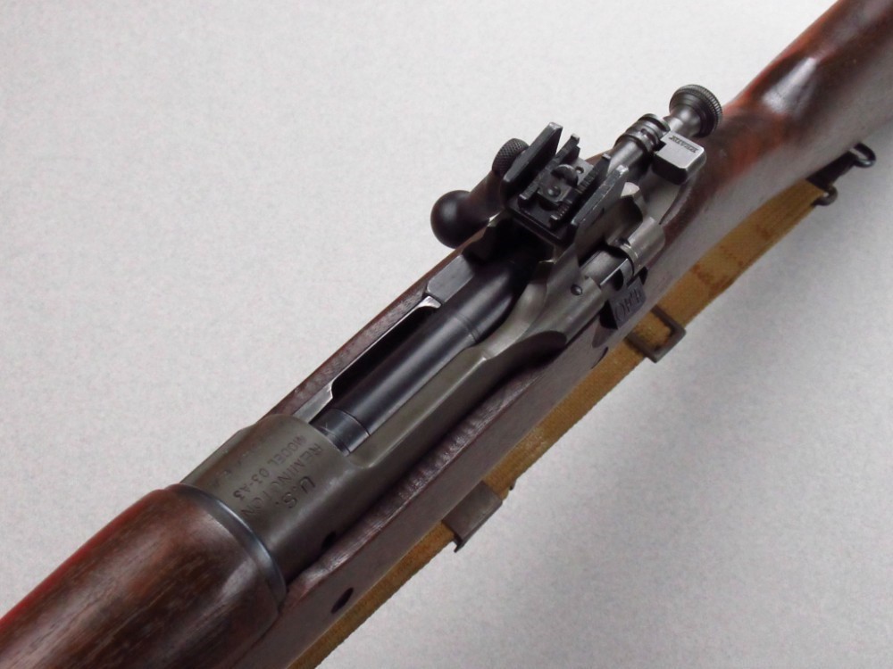 Excellent USGI 1943 Remington 1903a3 WWII US ARMY rifle 1903 O3-A3 Garand-img-21