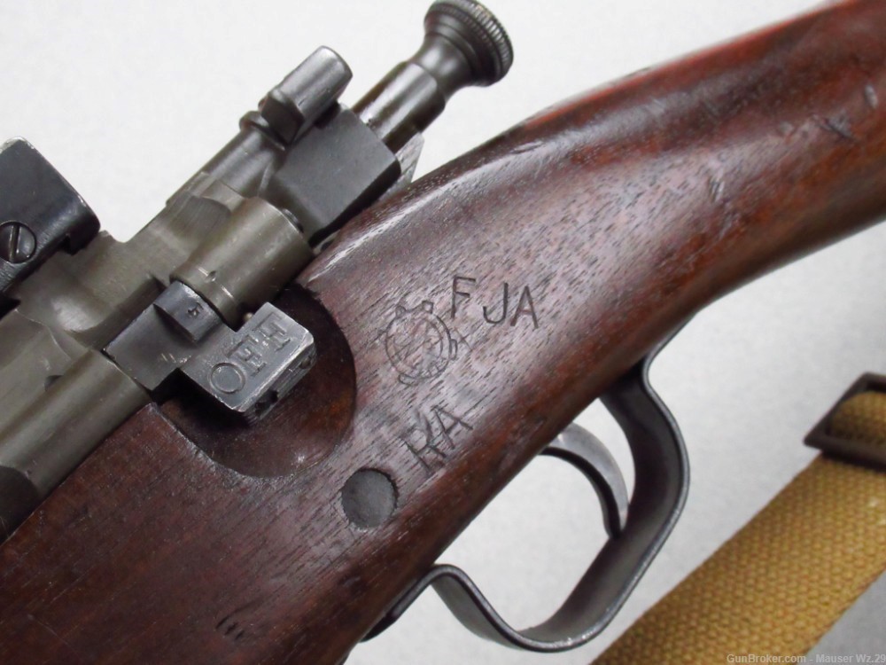 Excellent USGI 1943 Remington 1903a3 WWII US ARMY rifle 1903 O3-A3 Garand-img-3