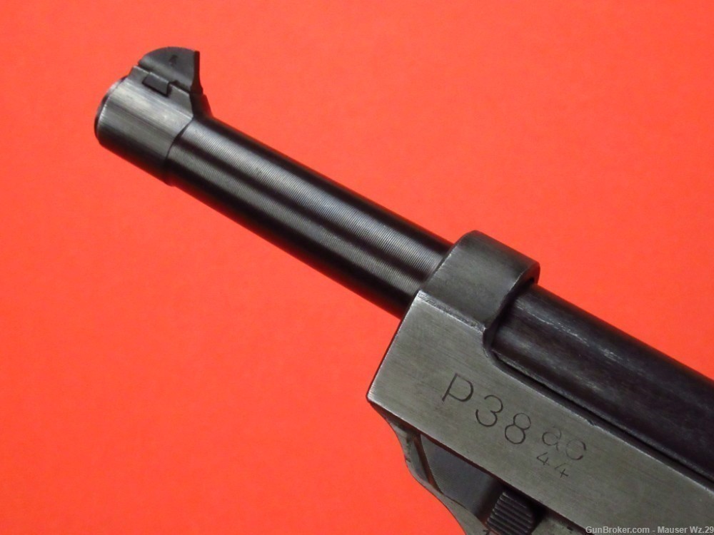 RARE WWII 1945 SVW45 FN SLIDE Mauser P38 German Army Pistol 9mm Luger-img-11