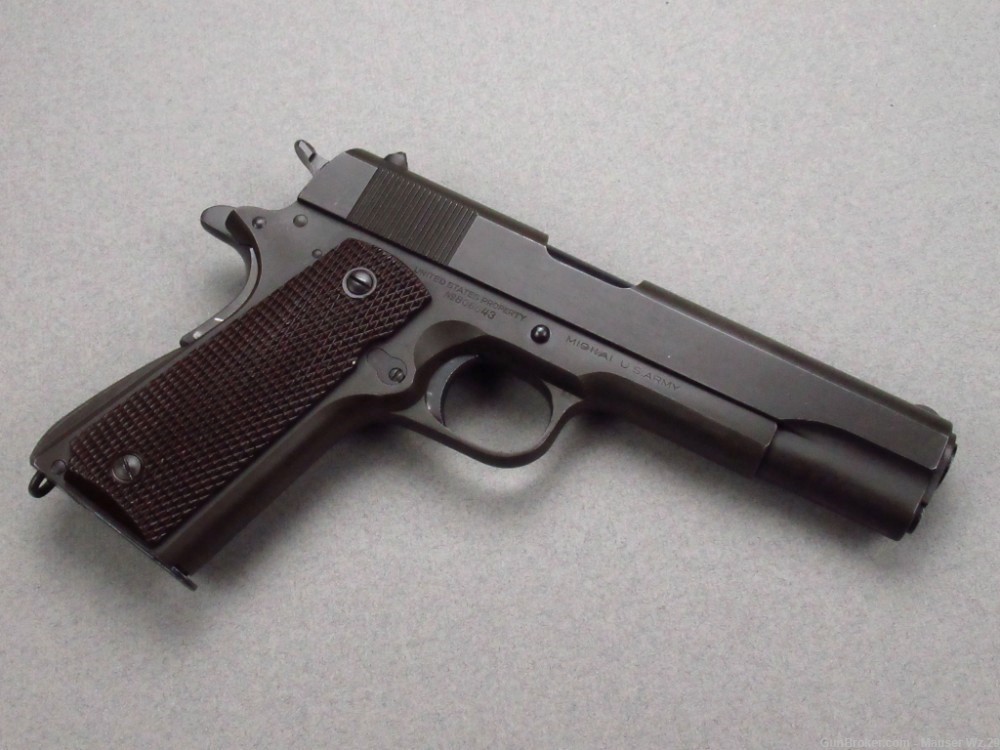 Desirable 1942 USGI COLT 1911a1 US Army Pistol - 1911 45acp WWII 45-img-39