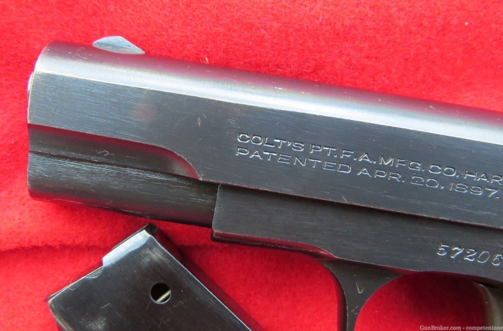 Colt 1903 M1903 32acp Pocket Hammerless WWII Military Intelligence Service-img-5