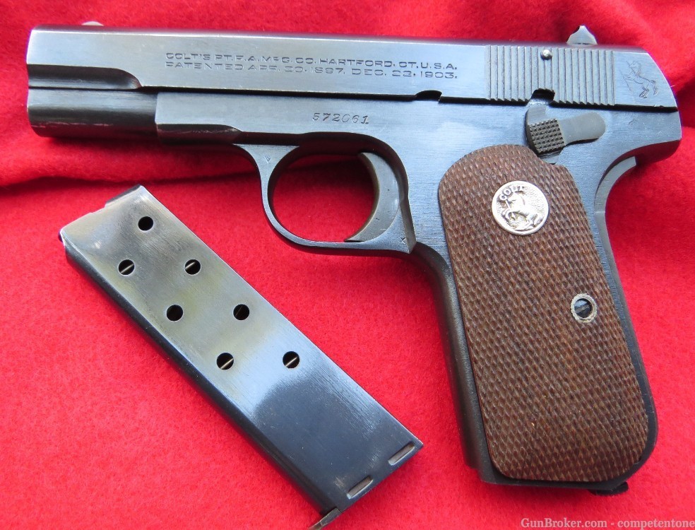 Colt 1903 M1903 32acp Pocket Hammerless WWII Military Intelligence Service-img-61