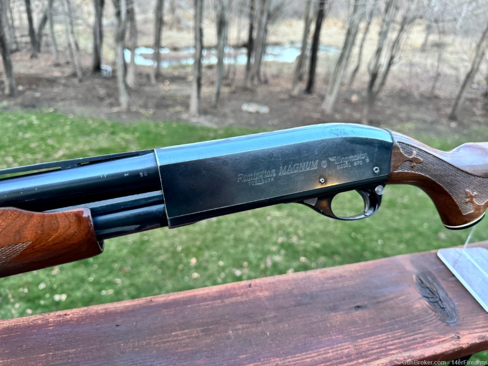 1972 Remington 870 Wingmaster Magnum 12 Gauge - 12GA - 27" - .01 No Reserve-img-7