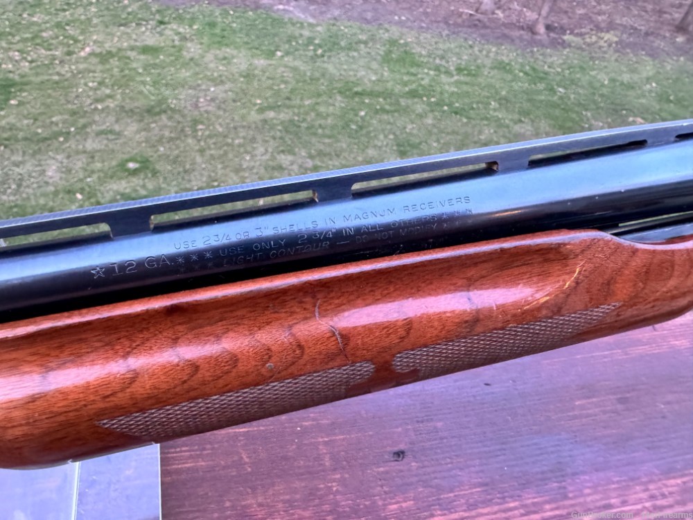 1972 Remington 870 Wingmaster Magnum 12 Gauge - 12GA - 27" - .01 No Reserve-img-4