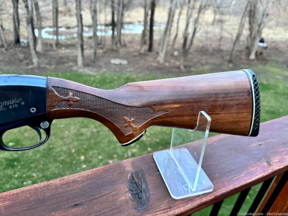 1972 Remington 870 Wingmaster Magnum 12 Gauge - 12GA - 27" - .01 No Reserve-img-6