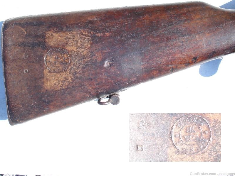 Portugese Steyr Model 1886 Kropatchek Rifle 8x60Rmm-img-3