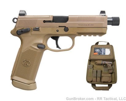 FNX-45 Tactical FDE 15 Rnd mags, Threaded Barrel - What more do you need?-img-0