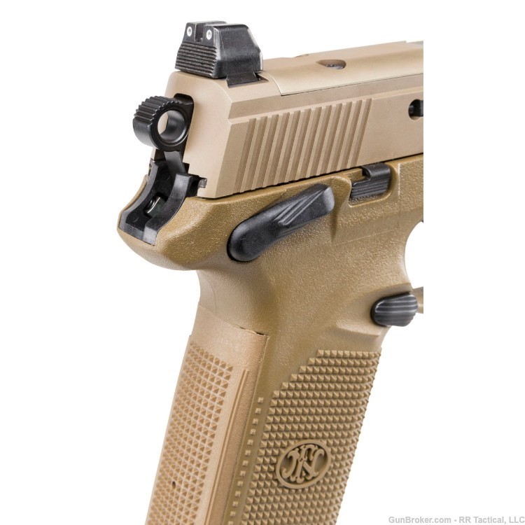FNX-45 Tactical FDE 15 Rnd mags, Threaded Barrel - What more do you need?-img-2