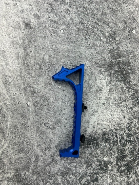 Angled Grip MLOK AR15 Ambidextrous Butterfly Charging Handle BLUE-img-5