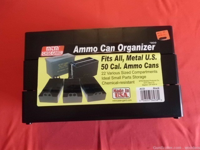 MTM Ammo Can Organizer 3-Pack Fits ALL .50 Ammo Cans ACO Black USA-img-2