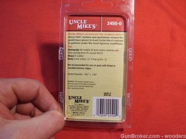 Uncle Mikes Hammer Extension 2450 Winchester 94 Henry 22 Rifle Rifles-img-3