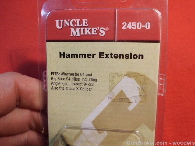 Uncle Mikes Hammer Extension 2450 Winchester 94 Henry 22 Rifle Rifles-img-0