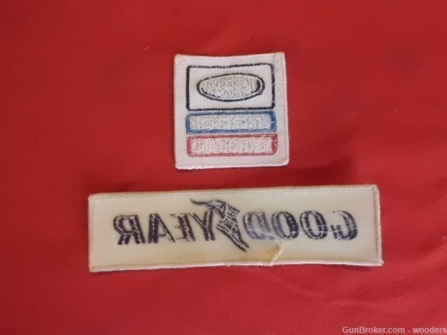 Ford New Holland & Goodyear Embroidered Patch Gun Rifle Pistol Patches Lot-img-1