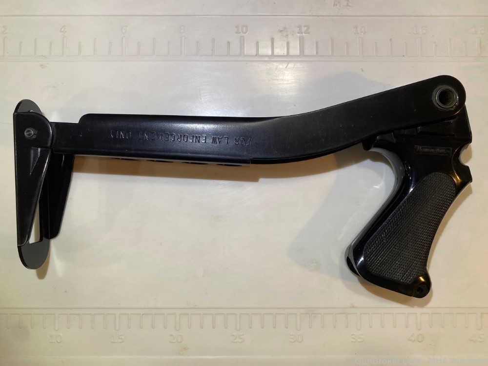 Remington 870 Police Top Folding Stock-marked “For Law Enforcement Only”-img-0