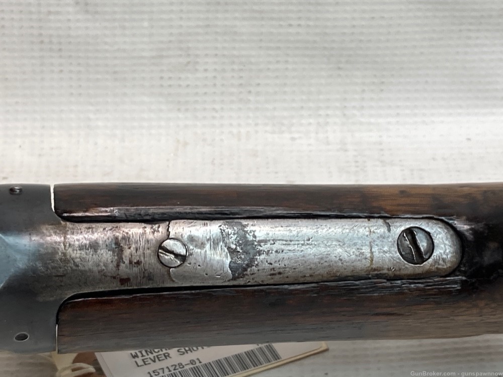 Winchester Model 1901 10g lever action shotgun full choke 31” barrel-img-26