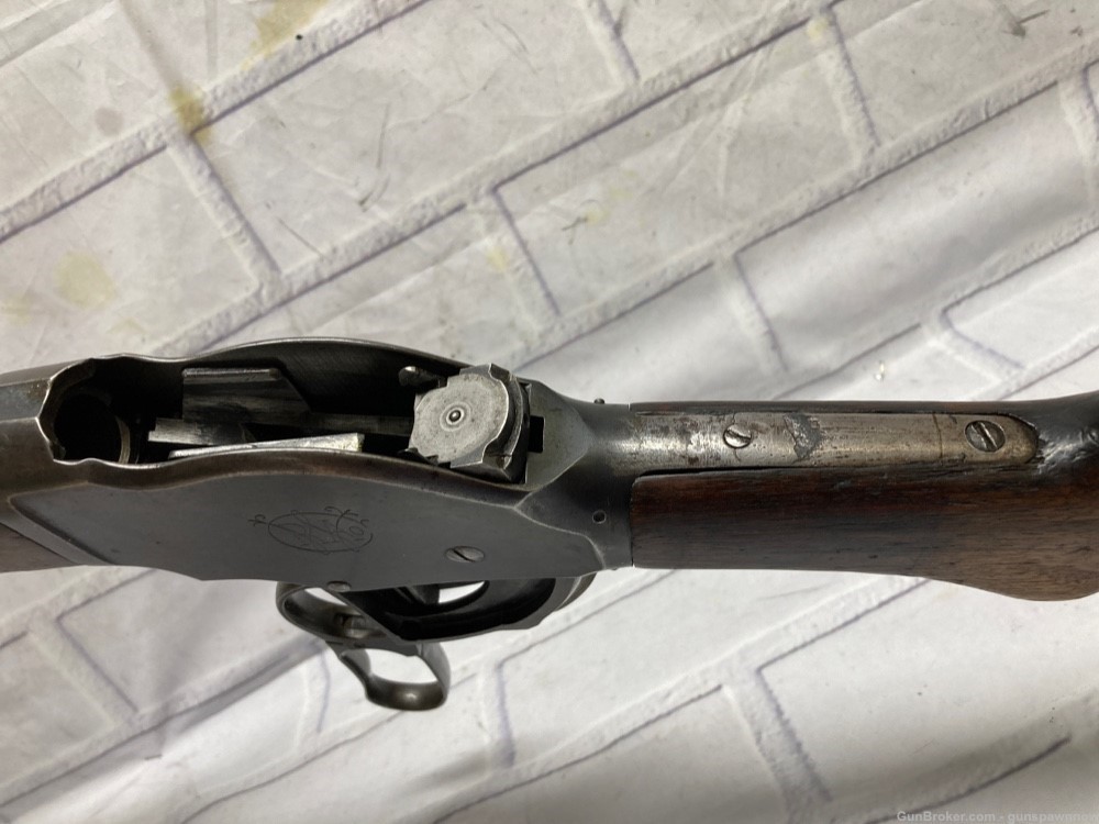 Winchester Model 1901 10g lever action shotgun full choke 31” barrel-img-3