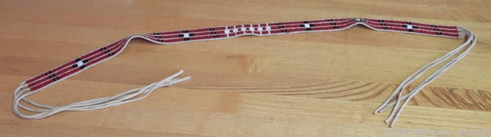 Iroquois Wampum Belt Hand Made-img-6