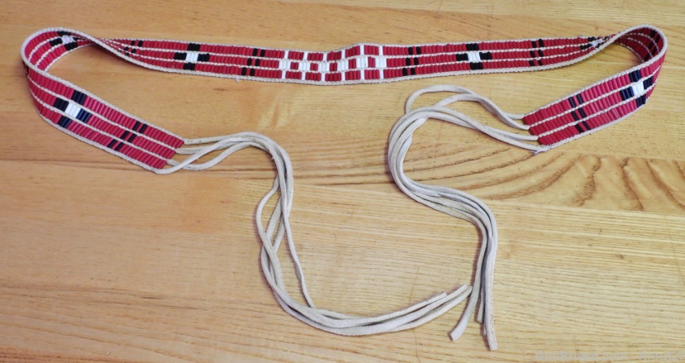Iroquois Wampum Belt Hand Made-img-7