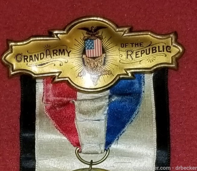 NIce GAR ribbon US Grant no 5 post in Philadelphia -img-6