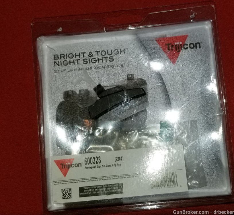 Trijicon ghost ring sight set for Remington shotgun -img-0