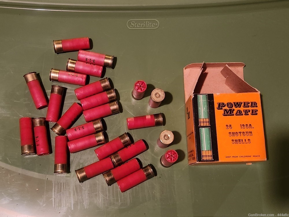 Lot of 92 Vintage 12 Gauge shells - JC Higgins Wards Remington Power Mate-img-5