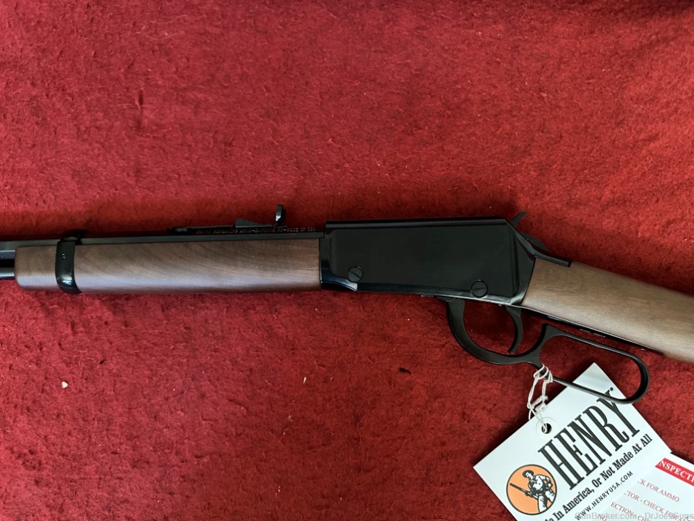 HENRY OCTAGON LEVER ACTION Walnut 22 LR 20"-New-Must Go-Store Closing!-img-11