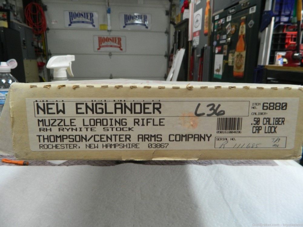 Thompson Center New Englander .50caliber Muzzleloader New In Box-img-23