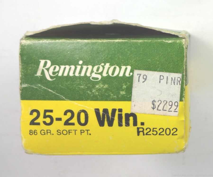 Remington 25-20 Win. Ammo R25202 .25-20 86gr soft point -img-1