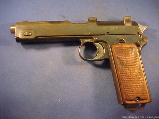 Steyr 1912 Mfg. 1916 marked with Austrian Army acceptance Eagle 9mm Steyr-img-1