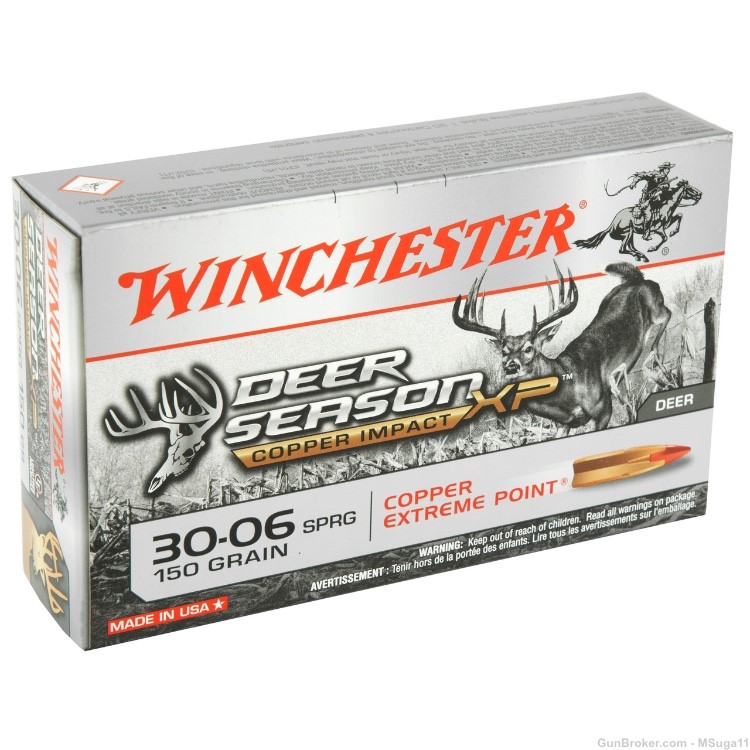Winchester Deer Season Copper Impact XP 30-06 (20 RDS)-img-0