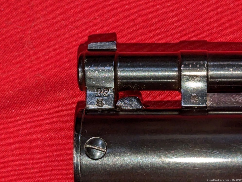 WEBLEY SENIOR 1963 air pistol. .22 caliber Rare, in exc. condition. -img-7