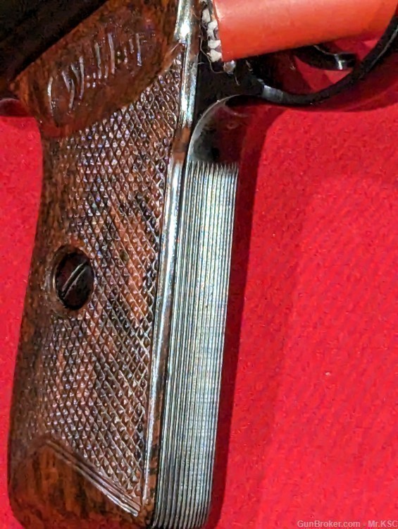 WEBLEY SENIOR 1963 air pistol. .22 caliber Rare, in exc. condition. -img-6