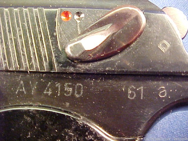 East German Makarov dated 1961 in 9x18mm Makarov caliber Holster & Mag-img-5