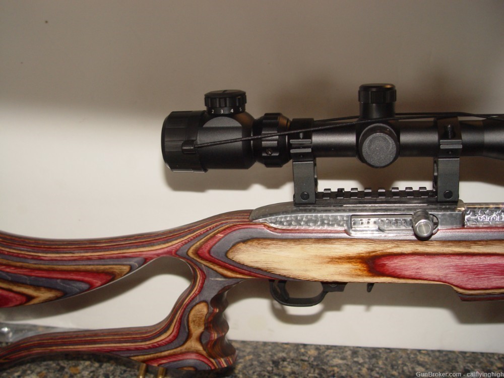 RUGER 10/22 CUSTOM JEWELED BY CNH JEWELING THREADED BARREL & RECEIVER-img-2
