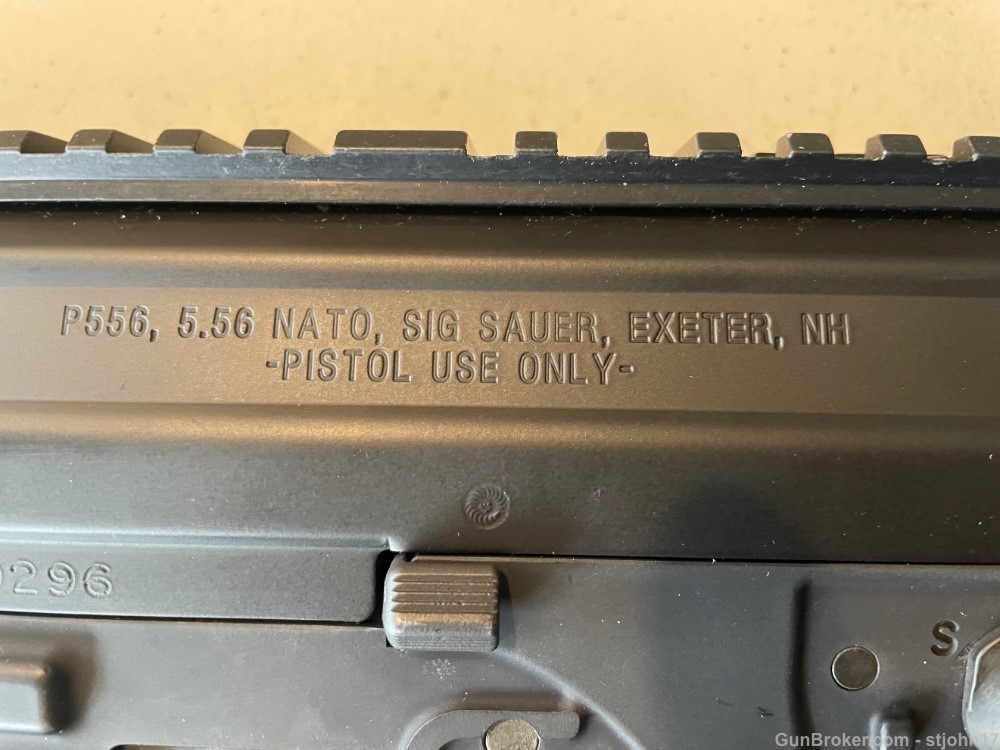 Sig Sauer P556 Pistol No Reserve!-img-3