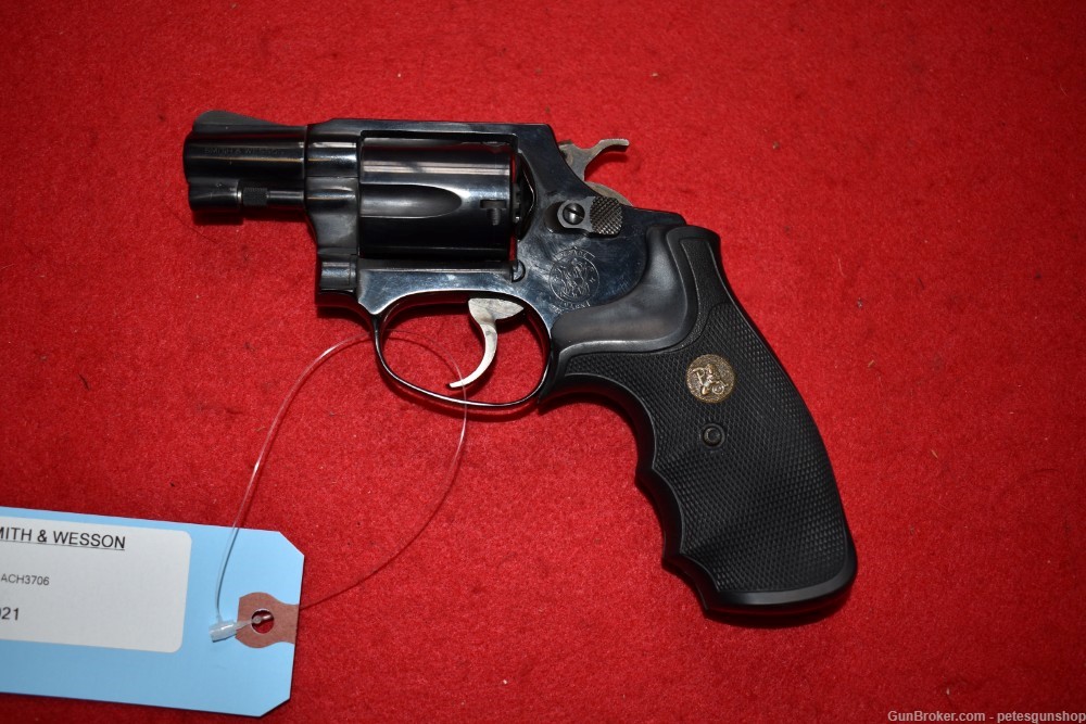 Smith & Wesson Model 36 Square Butt Revolver, Nice, PENNY Start!-img-5