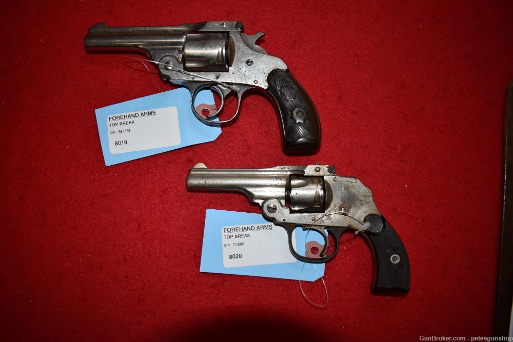 Two For One Forehand Arms Revolvers, 32 & 38, C&R  Projects, Penny START!-img-0