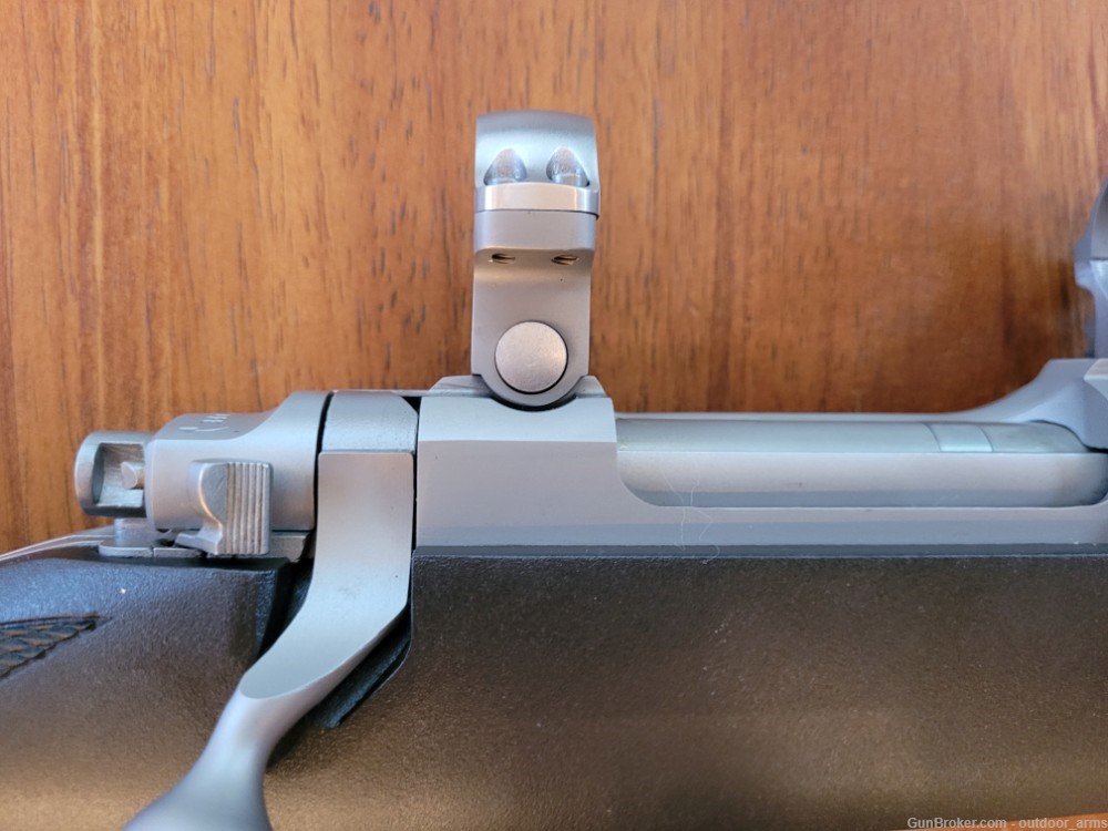 Ruger M77 Hawkeye in 223 Rem W/ Extra Thumbhole Stock-img-28